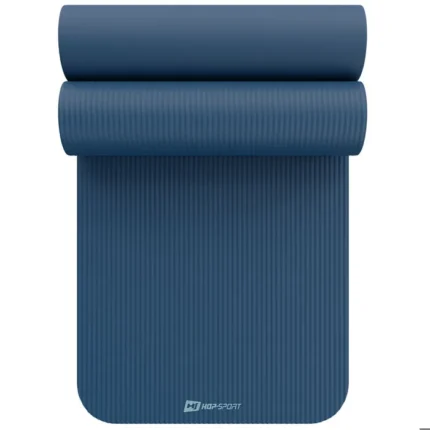 Tapis de fitness - HS HOP-SPORT - 190x60x1-5 cm - Mousse NBR - Bleu