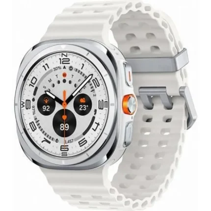 Samsung Galaxy Watch Ultra en blanc