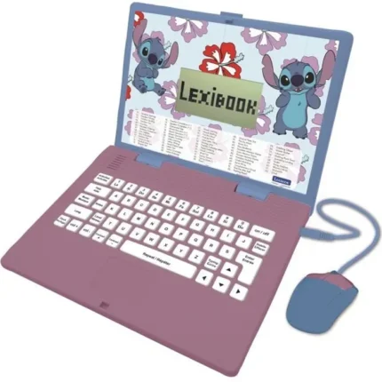 Ordinateur éducatif bilingue STITCH – 124 activités (Français-Anglais)