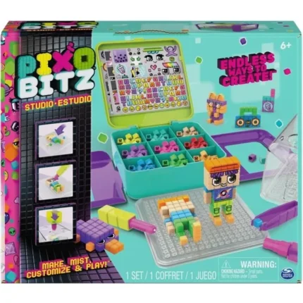 SPIN MASTER - PixoBitz - 500 Bitz + Personnages + Skates
