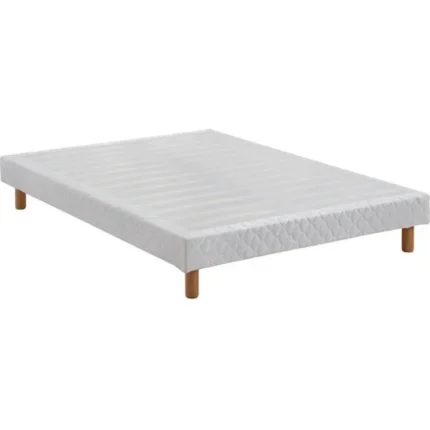 Sommier Tapissier + 6 pieds - 160 x 200 x15cm
